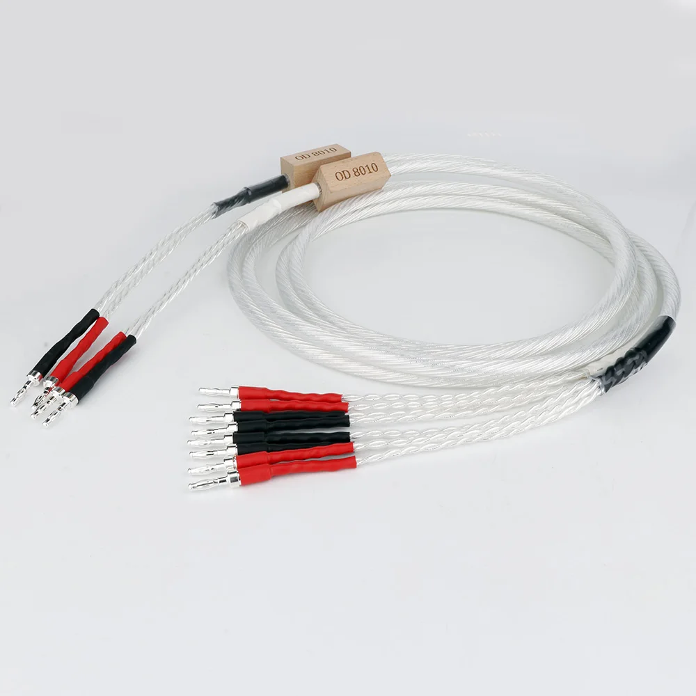 Nordost Odin Speaker cable Biwire Speaker Cable banana terminal silver plated hifi speaker 100% brand new