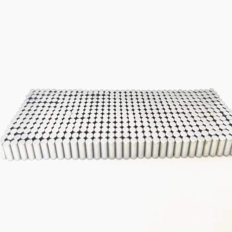 Ndfeb magnético para hall, ímã de 1x0.5 1x1 1.5x0.5 2x1 2x2 2x4 2x6 2x10 2.5x5 3x1.5 3x2 3x3 magnetização n45h de 3x4mm diametricamente magnetizada