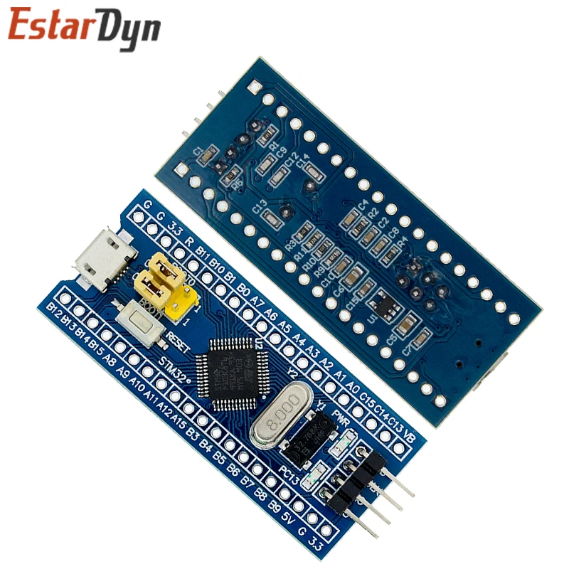 오리지널 ST-LINK V2 시뮬레이터 다운로드 프로그래머, STM32F103C8T6, STM32 최소 시스템 개발 보드, STM32F401 / 411