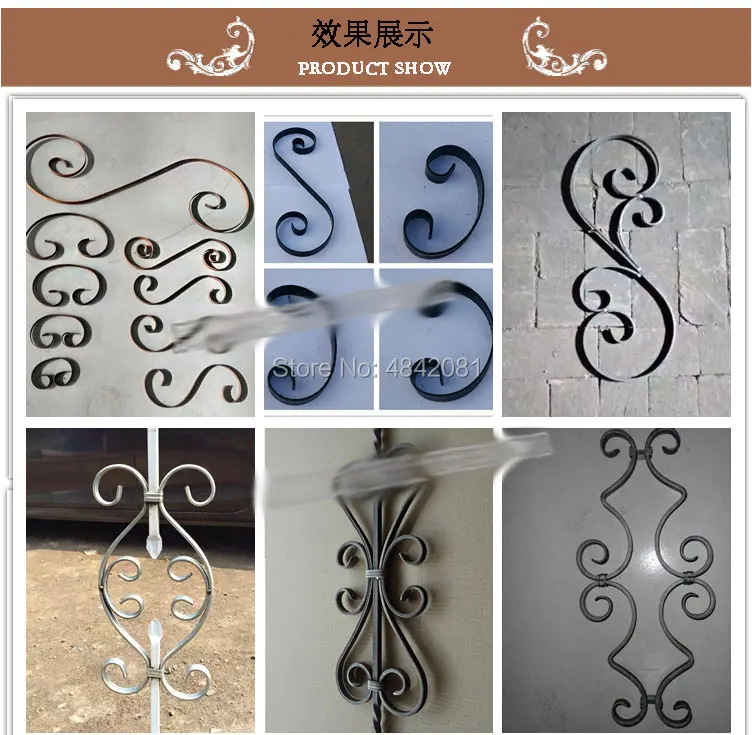 LC-W12 Metal forging handmade manual scroll bending twisting Tools European wrought iron equipment