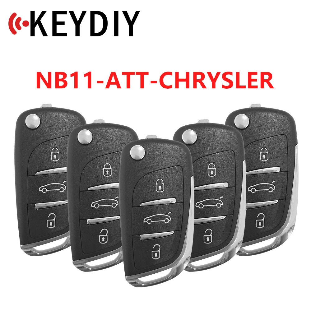 KEYDIY KD Remote NB11 Key 3 Button Remote Control With (NB11-ATT-Chrysler) Model For Chrysle(5 Pcs/Lot) R,Jeep,Dodge