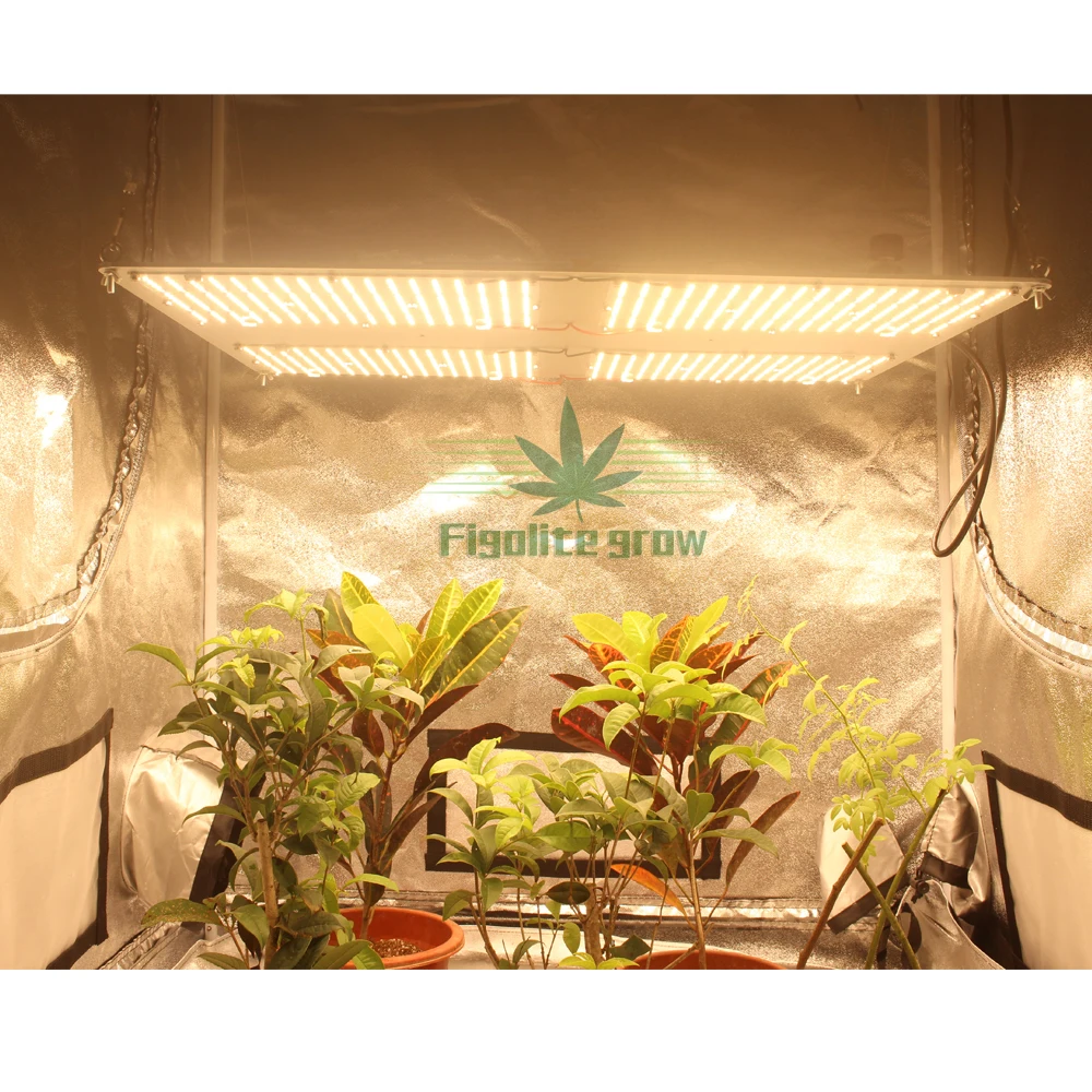 Full spectrum Superbright Samsung LM301H 3000K/3500K mixCREE XPE 660nm UV IR V3 led grow light quantum board HLG-480H-48B Driver