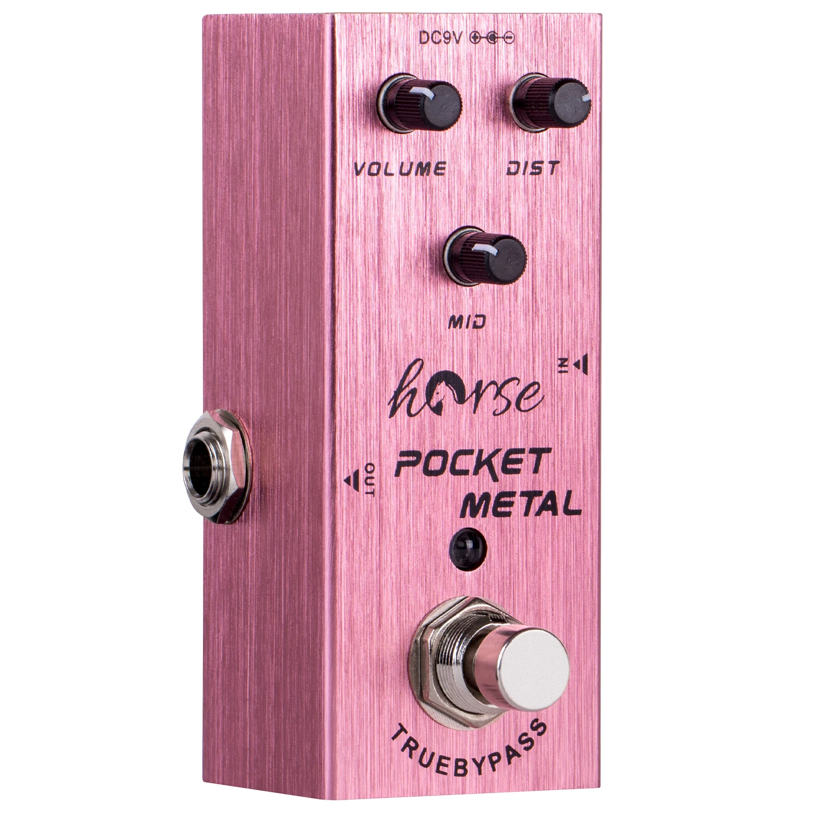 Horse Mini Guitar Pedal Effect Delay/Overdrive/Crunch/Distortion/Vintage Phaser/Tremolo/Chorus DC 9V True Bypass-Electric Guitar