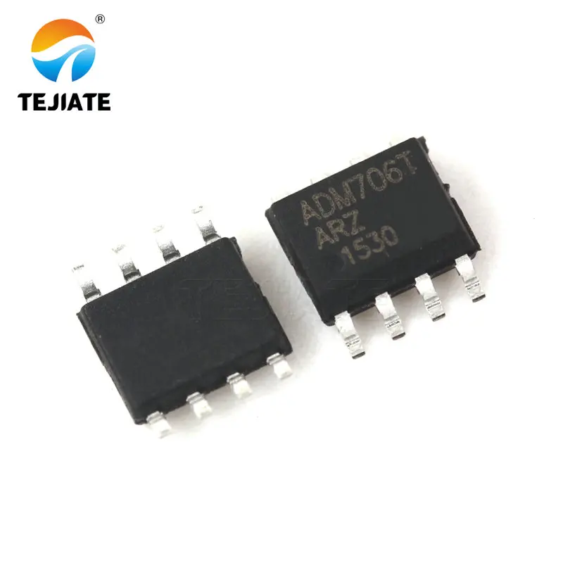 2 Pcs ADM706TARZ ADM706 SOP8 Input dan Output Operasional Amplifi