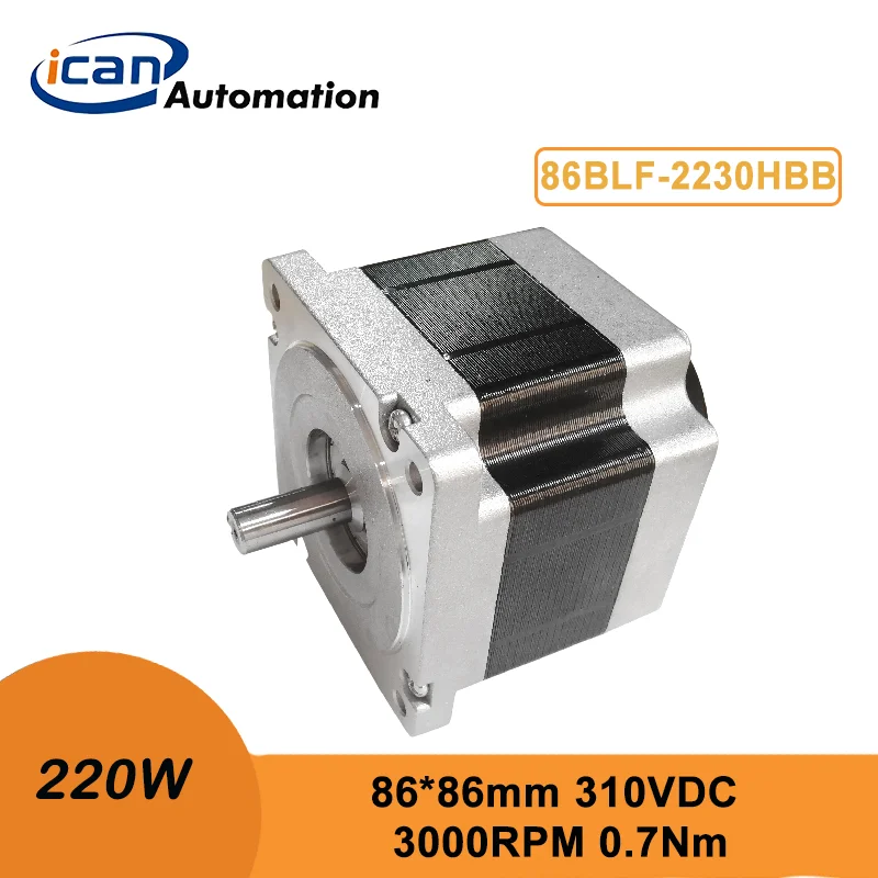 

ICAN 220Watt 310V 3000RPM 0.7Nm High Power Bldc