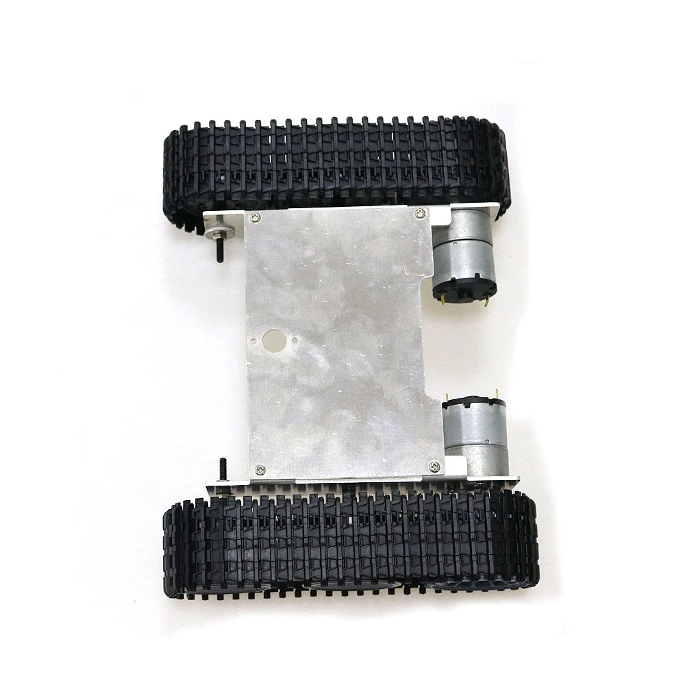 Tank Car Chassis Tracked Caterpillar Crawler Robot Platform with Dual DC 12V 350rpm Motor for Arduino RC Toy Parts