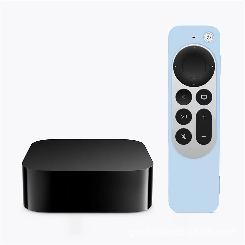 Anti-drop Dust-proof Shell Protective Case  Silicone Sleeve Cover for 2021 New TV 4K Remote Control