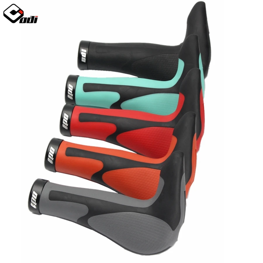 Odi Bicycle Silicone Handlebar Grips Integrally-formed Horn Handlebar Cycling Hand Rest Mountain Folding Bike Lock Ring Cover