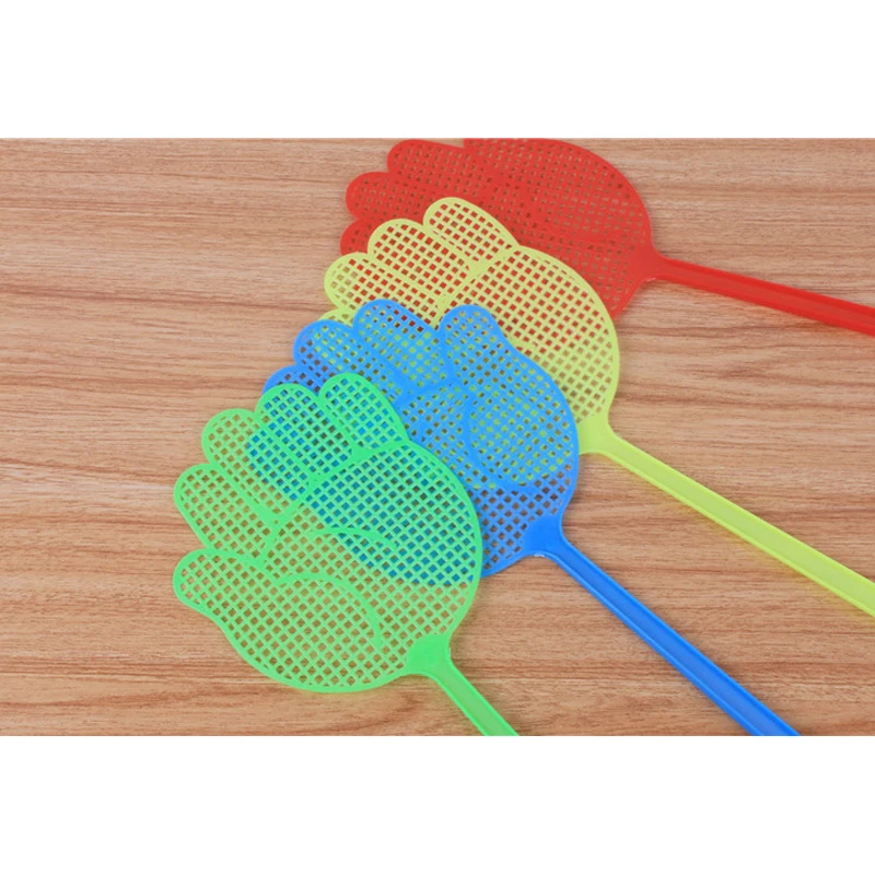 Plastic Fly Swatter Beat Insect Flies Pat Slap Tool Home Anti-mosquito Shoot Fly Pest Control Fly Swatters Dorpshipping