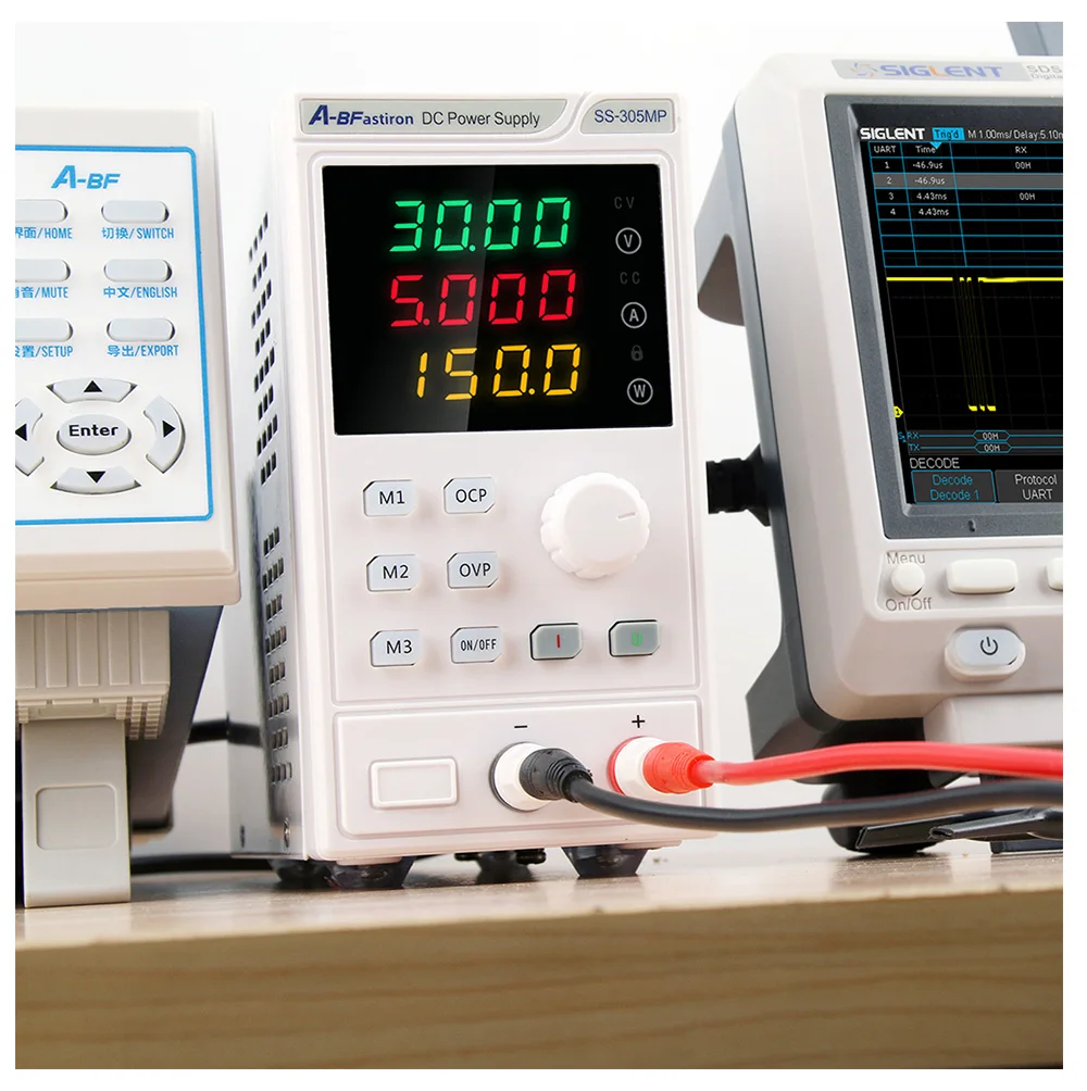 A-BF DC Power Supply Bench Source Programmable Regulated Adjustable Voltage Regulator Laboratory Block Power Source Stabilizer