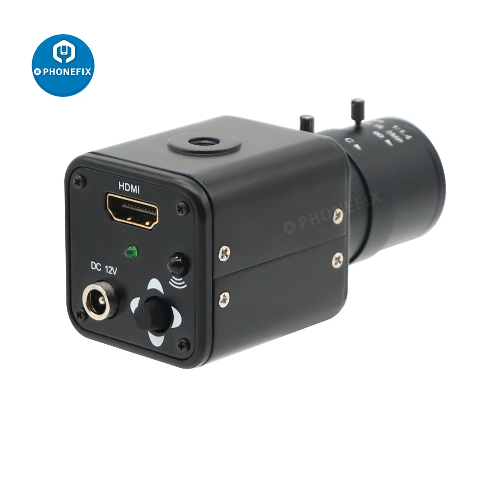 Câmara ip Cctv com Lente Zoom Manual Gravação de Vídeo 2mp 3mp F1.4 2812 mm Montagem cs 1080p Transmissão em Directo