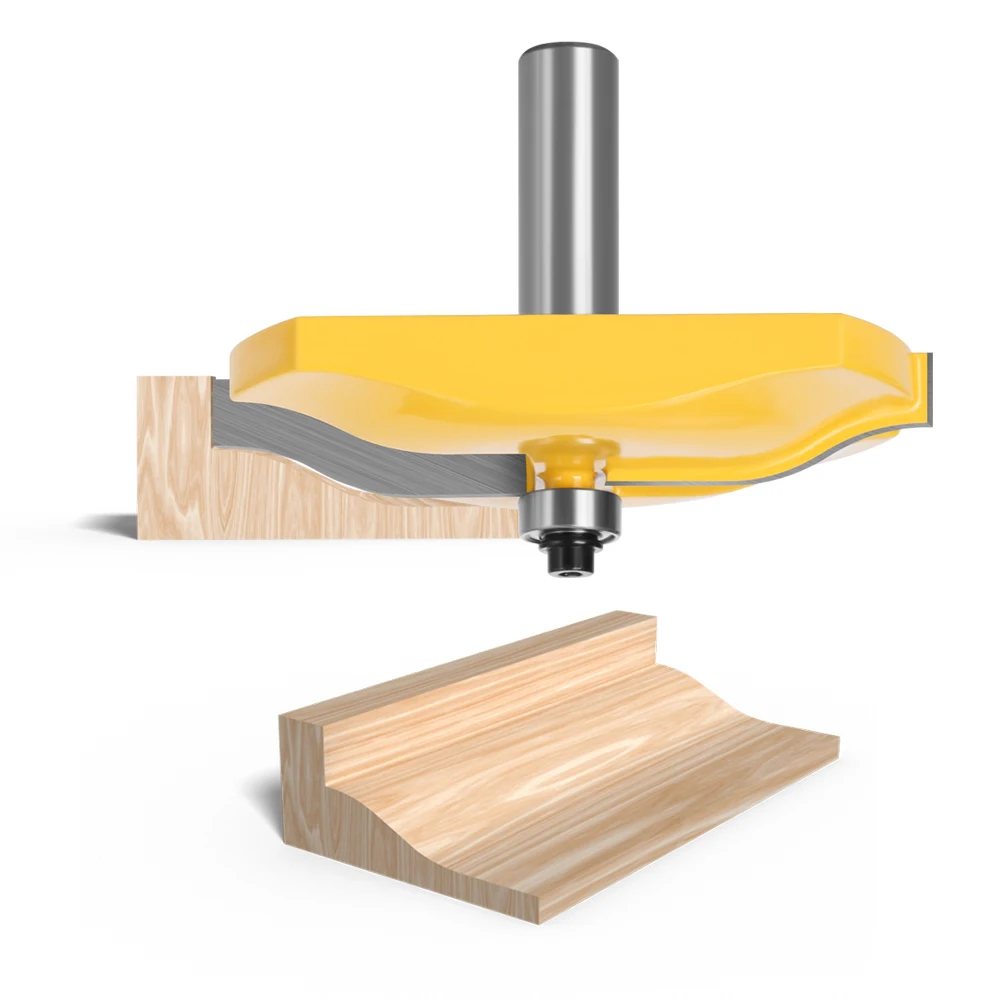 LAVIE 3 pz/set 12 millimetri 1/2 Gambo Pannello Porta Armadio Tenone Router Bit Set Frese e taglierine per micro SIM di Taglio di Fresatura Per La