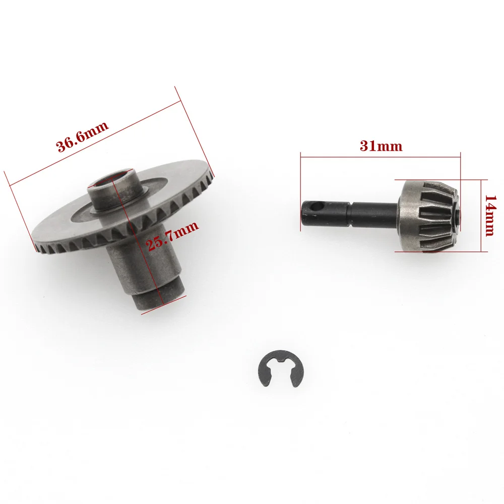 

38T Diff основная передача и привод 02030 (13T) для радиоуправляемой Модели HSP 1/10 94180 94111 модель автомобиля Redcat Axial SCX10