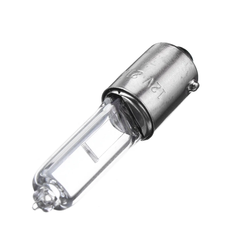 Lampe de signalisation de frein halogène, ampoule de voiture, verre à quartz, feux de dégagement halogène, 1156 BAY9S, H21W, 12V, 250lm, 1 paire