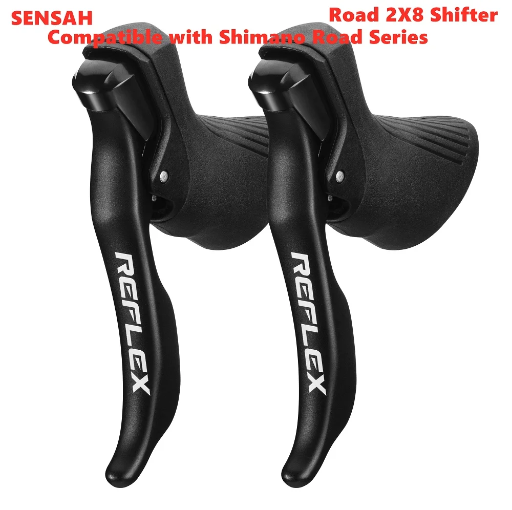 SENSAH Groupset REFLEX Road Bike Shifter 2x8 Speed Brake Lever Bicycle Derailleurs rear derailleur Sora Tiagra Claris