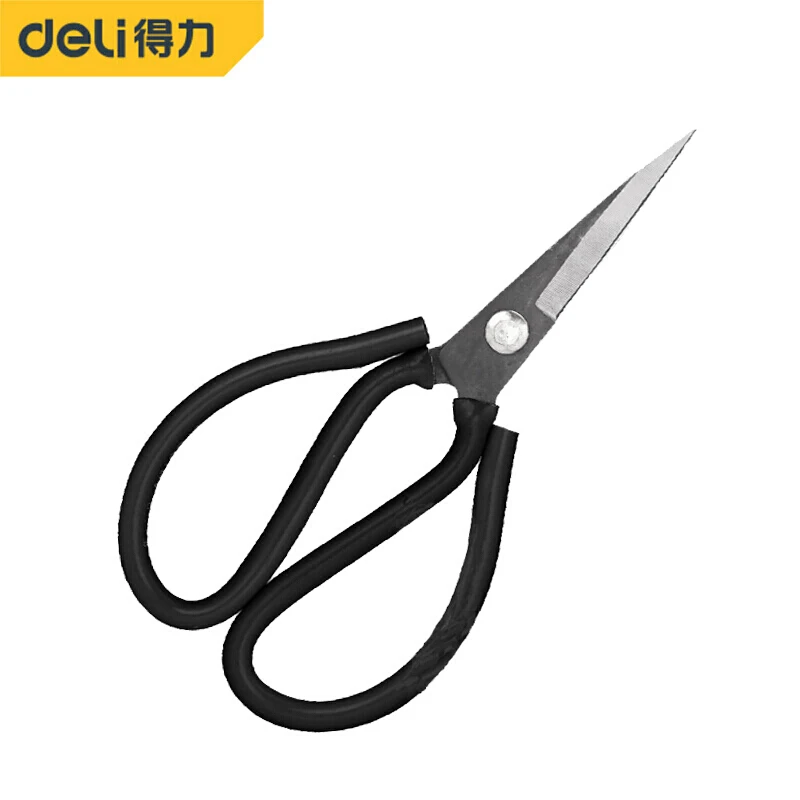 deli Stainless Steel Sewing Scissors Short Cutter Durable Vintage Embroidery Tailor Scissors Fabric Cutter Craft Tool for Sewing