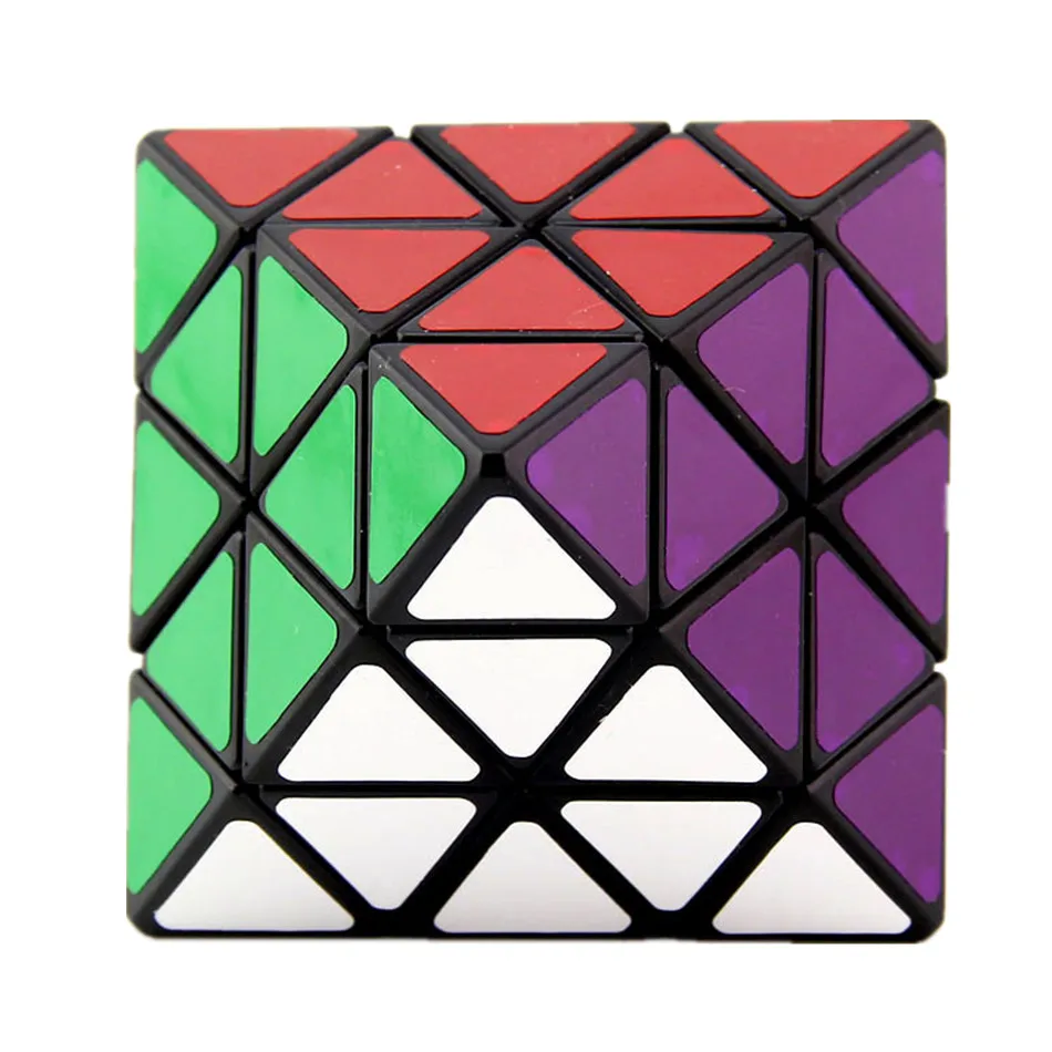 Lanlan Octahedron Magic Cube Puzzles Black And White Lanlan Face Turning Octahedron Cubo magico Toys