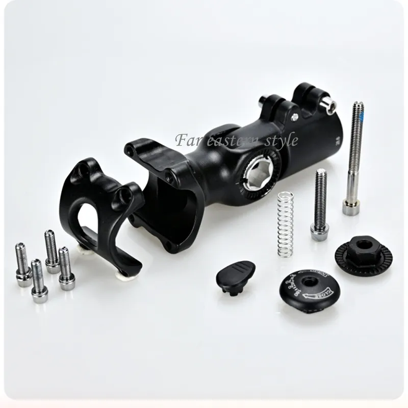 GUSTAVO Adjustable Bike Stem Riser for 25.4/31.8mm Handlebar 60/80/93/100mm Stem MTB Road City Bike Bicycle part Rise Extender