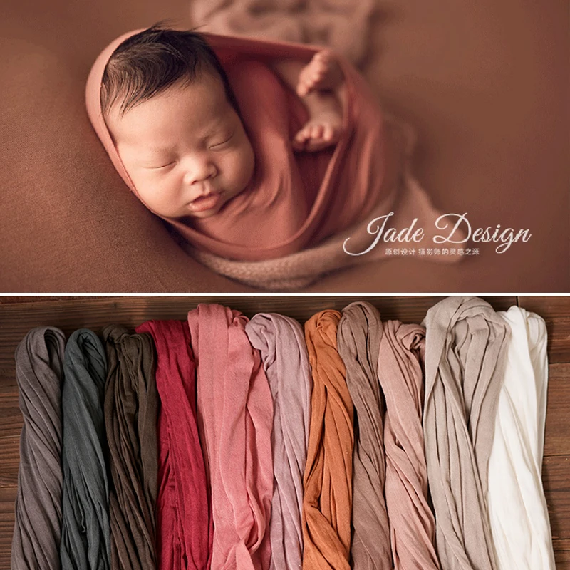 Newborn Photograpy Props Backdrop Stretch Soft Wraps Bebe fotografia props photography for Studio Photo Shoot Background