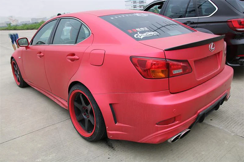 Fit for Lexus IS250 IS300 IS350  2008 2009 2010 2011 2012 2013 ABS Plastic Unpainted Primer Color Exterior Rear Wing Spoiler