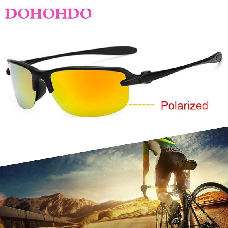 DOHOHDO Sports Sunglasses Polarized Fashion Fishing Sun Glasses Goggles Sports Women Sun Glasses For Men UV400 De Sol Feminino
