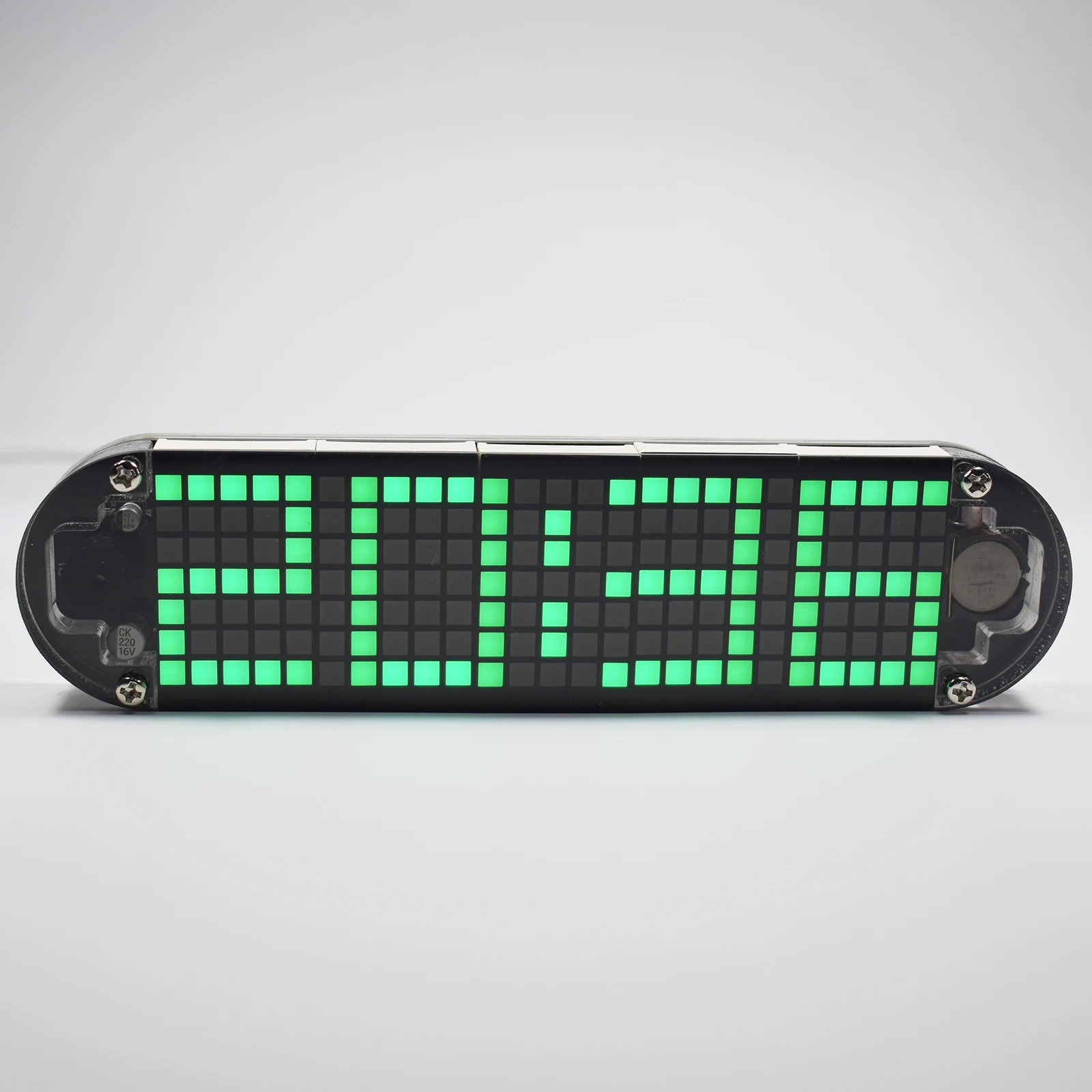 【Already Soldered】DS3231 High-Precision Desktop Clock LED Dot Matrix Creative Display Clock DIY Finished Kit