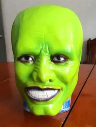 Halloween The Jim Carrey Movies Mask Adult Fancy Full Face Masquerade Party Cosplay Green Mask for Adults & Kids