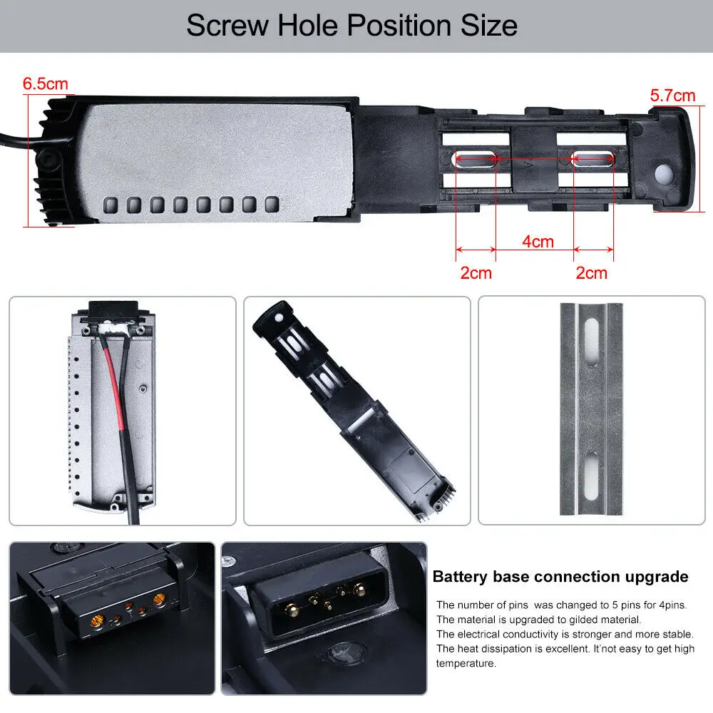 Bateria de lítio para bicicleta elétrica, 48v, 20ah, 36v e 20ah, pacote de células de íon de lítio compatível com bicicleta elétrica 18650 w, motor bafang + sem trabalho