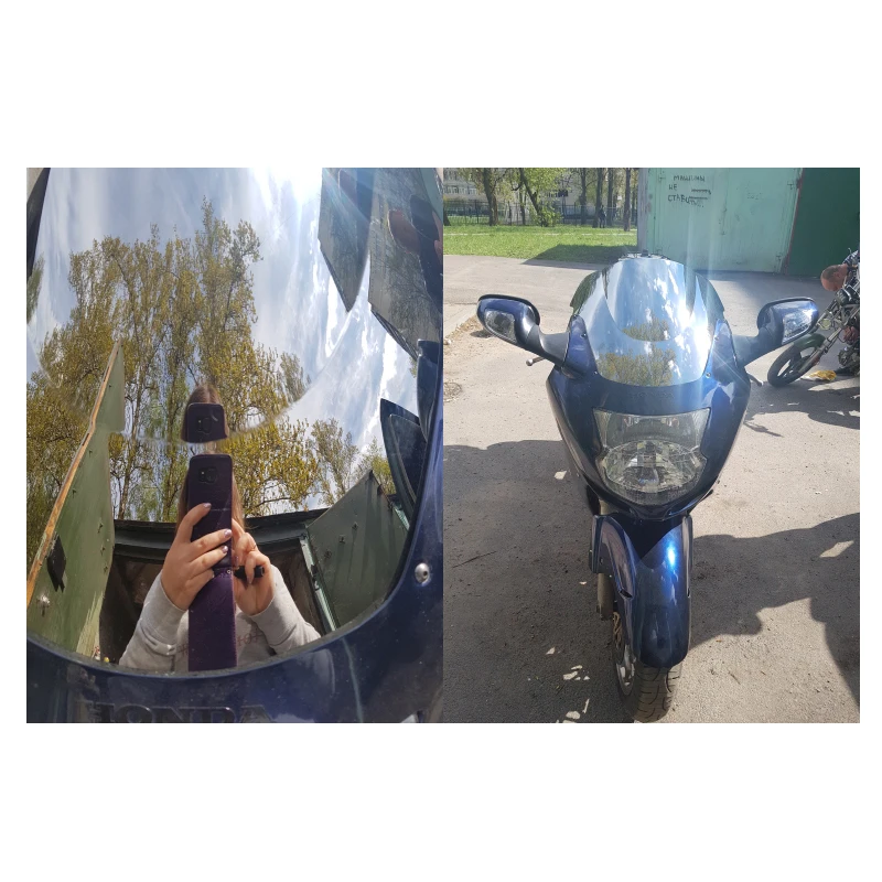 Windscreen For 1997-1999 2002 2005 2006 2007 Honda CBR1100XX CBR 1100 XX Super Blackbird Wind Screen Deflectors Windshield