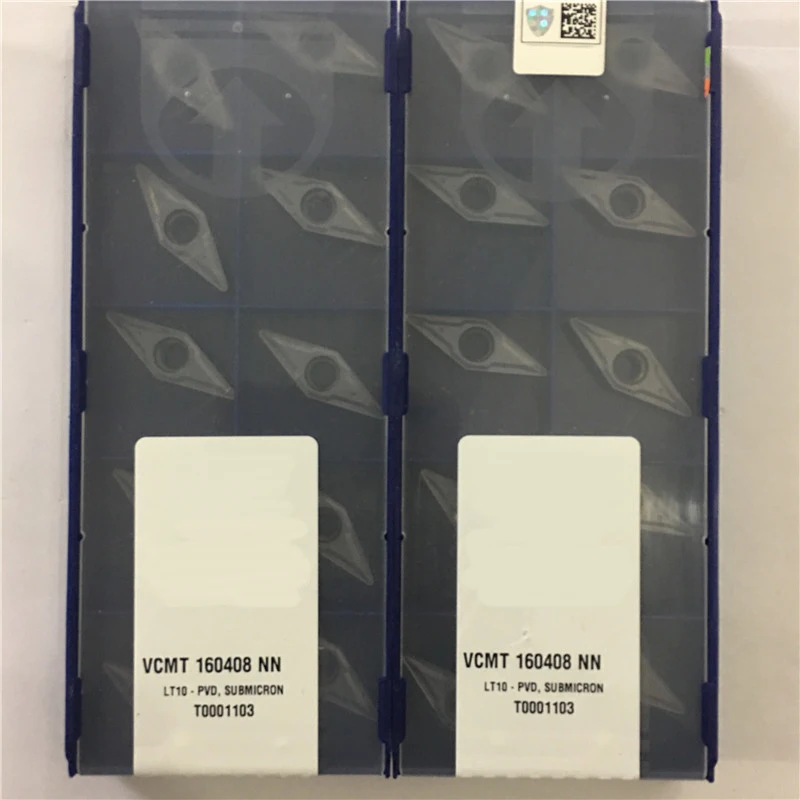 VCMT160408NN LT10 Original CNC blade carbide insert lathe tool 10pcs/lot VCMT 160408 NN LT10