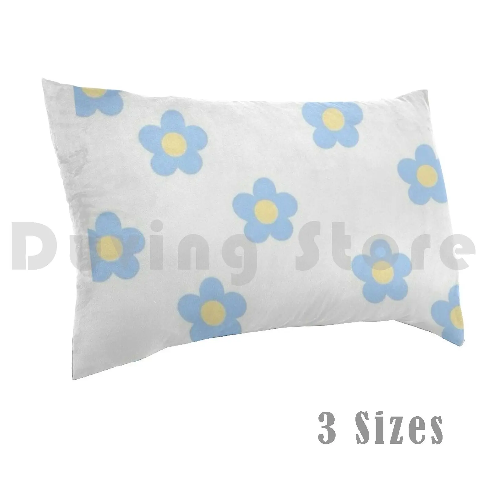 Pillow Case Y2k Blue Flower Hat Phonecase Y2k 2000s 2000s Kpop Korean Japan Cute Daisy Instsgram