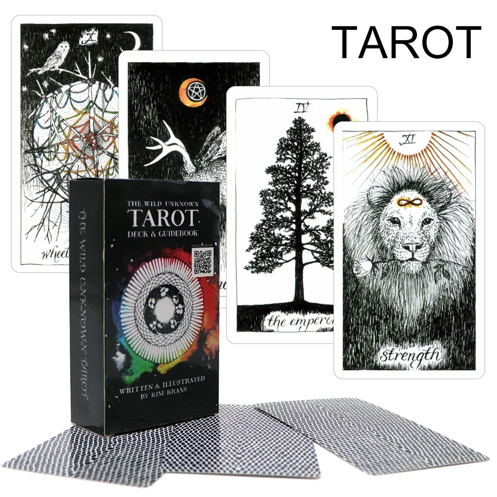 Wild Animals Tarot.Mystical Affectional Divination. Oracle Divination.Fate Divination Game.Friend Party Deck.Game Deck