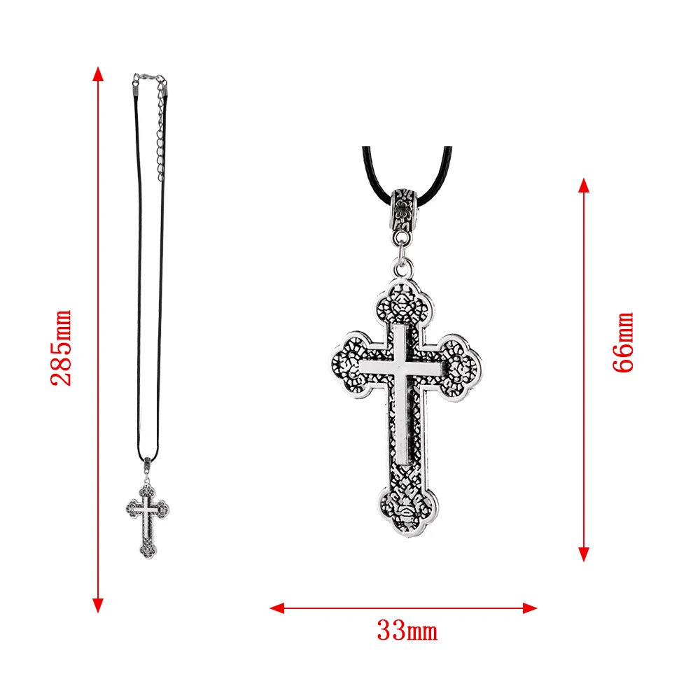 Car Pendant Rearview Mirror Decoration Jesus Cross Hanging Ornaments Automobiles Interior Car Accessories Gifts For Our Family - Image 2