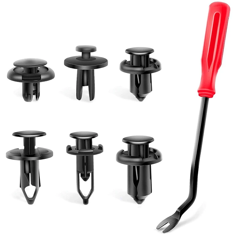 Remaches de plástico para coche, Kit de reemplazo de tornillos de expansión, Clips de remache de empuje de parachoques, 6,m, 8mm, 9mm, 10mm, 120 Uds.