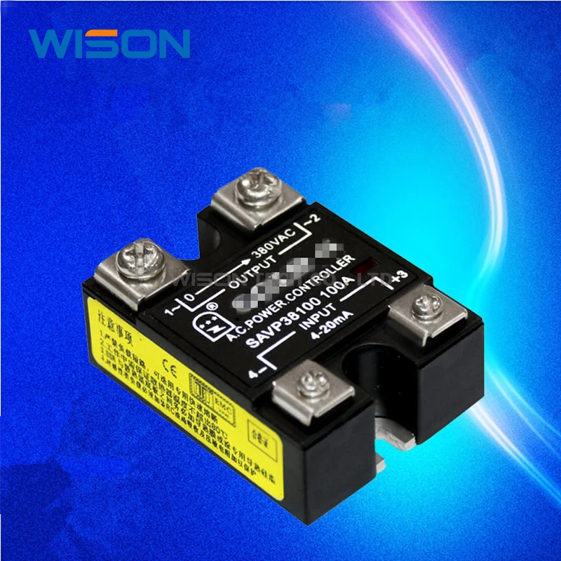 Módulo regulador de voltaje SAVP2225 SAVP3880 SAVP2215, monofásico AC 2-10VDC 4-20mA, 25A, 220V, SAVP38100, regulación de velocidad de luz