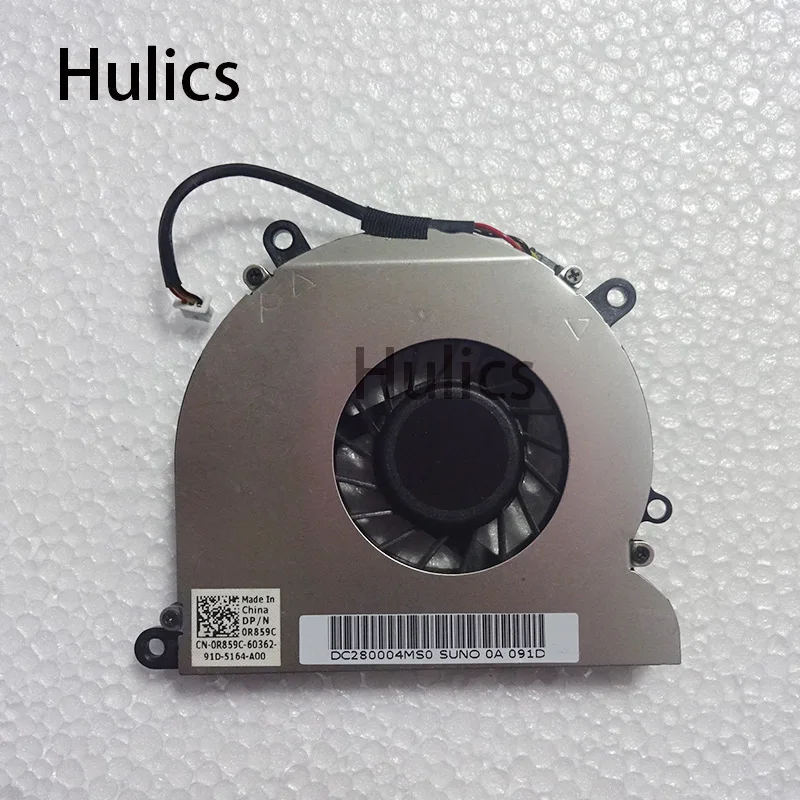 Hulics Used  CPU Fan For Dell Vostro 1310 1510 2510 1520 V1320 V1521 DFS531005MCOT 0R859C GB0506PFV1-A 13. B3404.F. GN. C1037