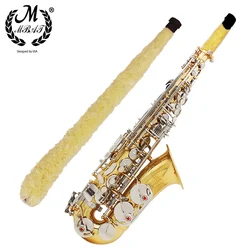 M MBAT Saxophon Reinigung Pinsel Reiniger Pad Saver Für Tenor Sopran Alto Sax Weichen Halten Saxophon Sauber Zubehör Halten Werkzeug