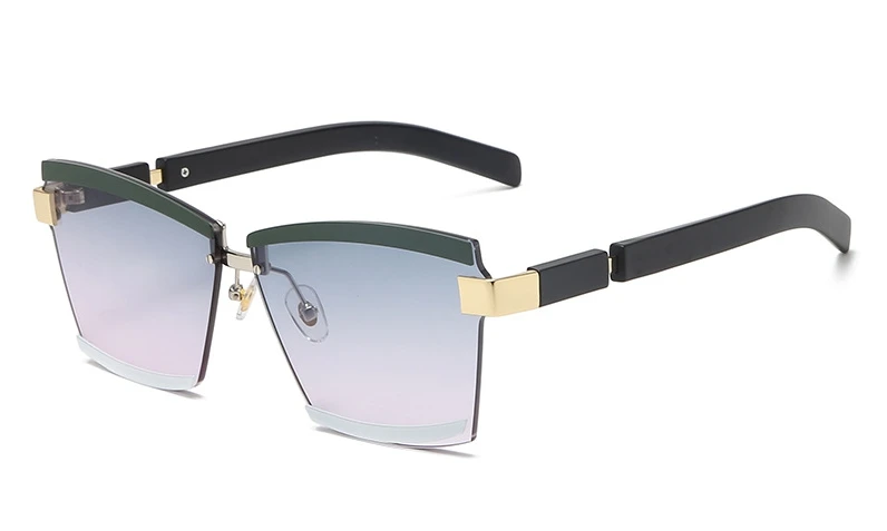 47391 randlose Platz Luxus Sonnenbrille Marke Designer Männer Frauen Fashion Shades Uv400 Vintage Gläser – Detail 20