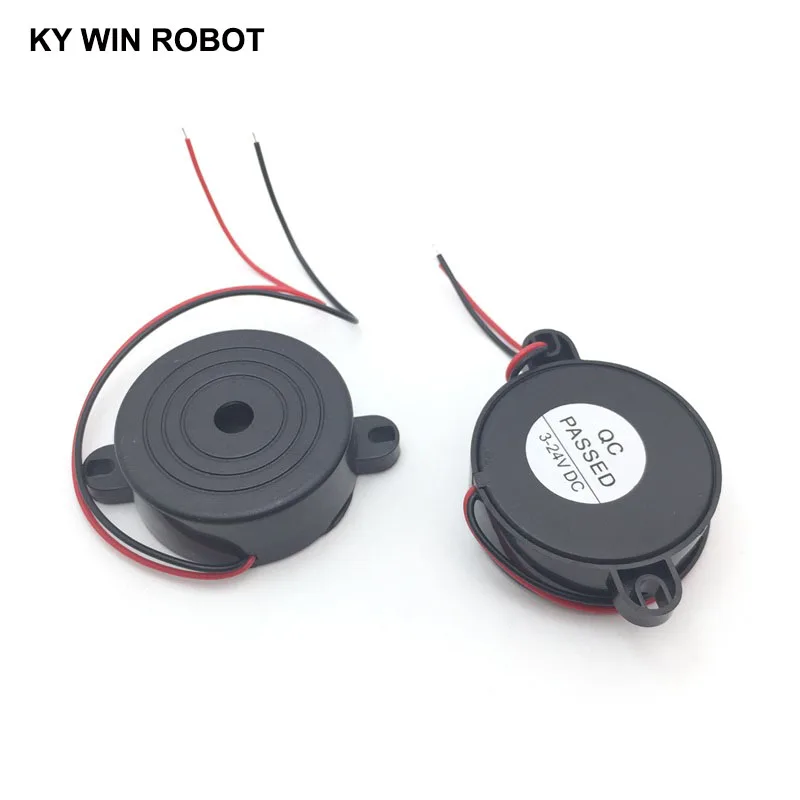 3-24V Piezo Electronic Active Buzzer Alarm 95DB High Decibel Continuous Sound Beeper For Arduino Car Van