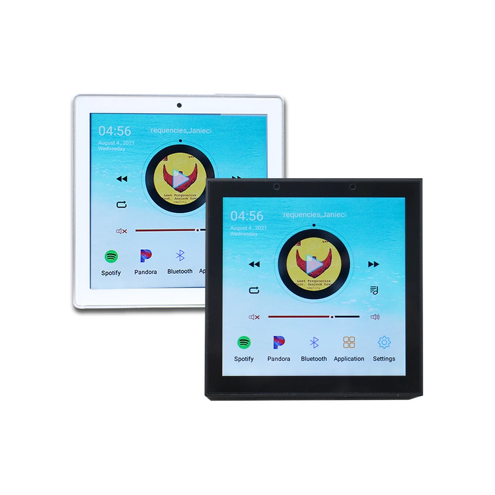 Màn Hình Cảm Ứng WiFi Âm Tường Bảng Khuếch Đại Thông Minh Rạp Hát Tại Nhà Điện Ảnh Không Dây Bluetooth Hệ Thống Âm Nhạc RS485 USB Với RJ45 Cổng