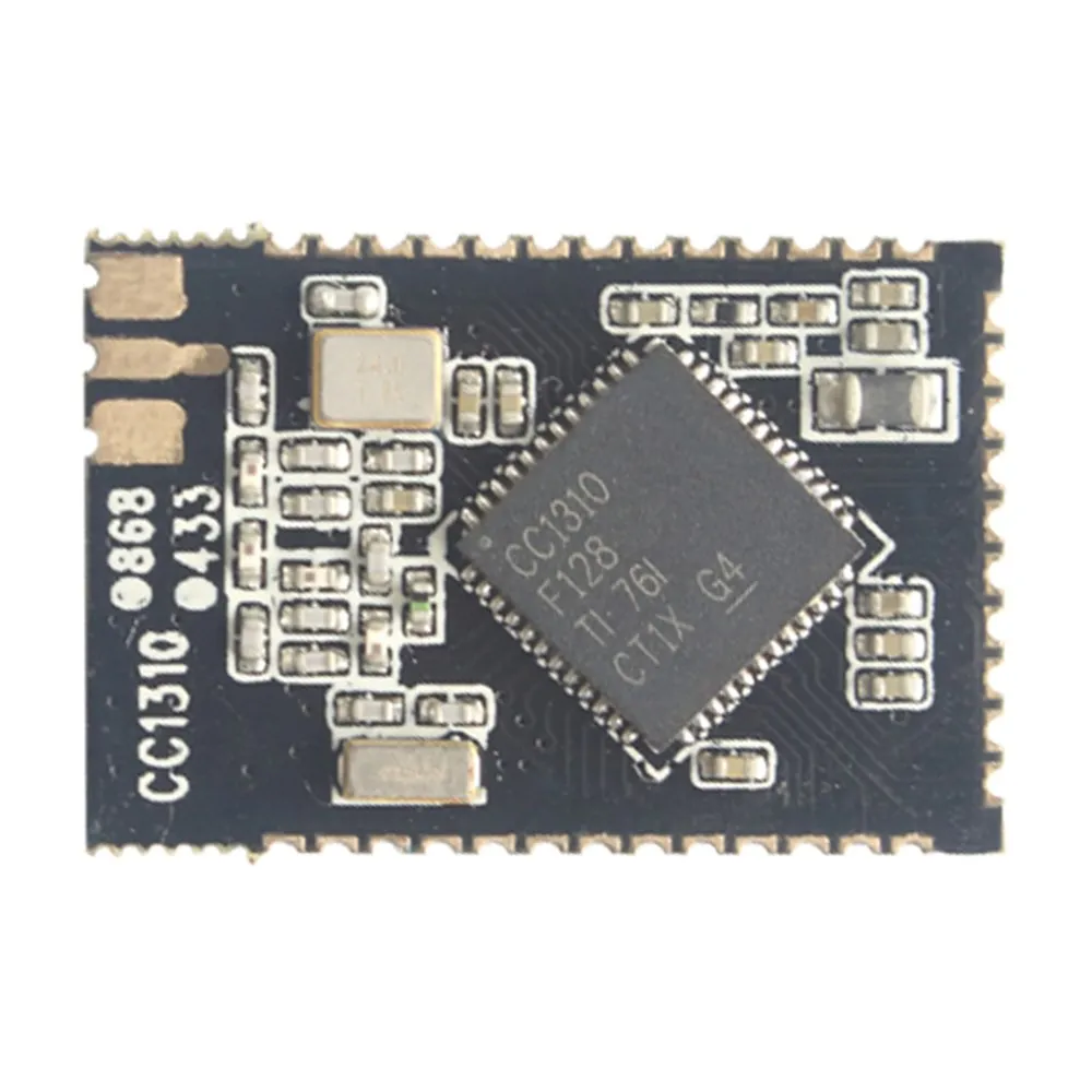 CC1310 F128 ricetrasmettitore wireless modulo RF 433 MHz/868 MHZ porta seriale trasparente di trasmissione auto-organizzazione di rete