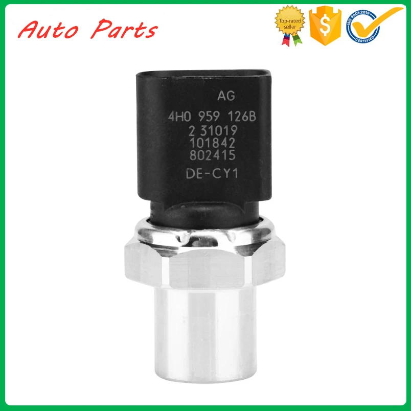 4H0959126B Car Air Conditioning Pressure Sensor Switch Fit for AUDI for PORSCHE Macan for SEAT Leon for SKODA Octavia Golf VII