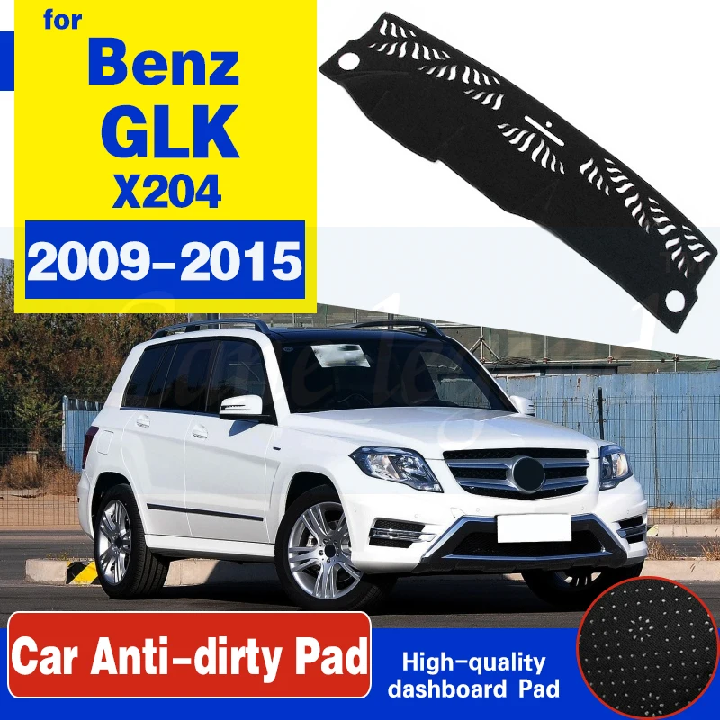 For Mercedes Benz GLK X204 Anti-Slip Mat Dashboard Sunshade Dashmat Accessories GLK280 GLK300 GLK350 GLK220 GLK250 300 220 250