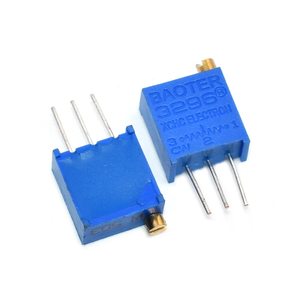 3296W Multiturn Trimpotentiometer Kit High Precision 3296 Variabele Weerstand Met Gratis Doos Elektronische Diy