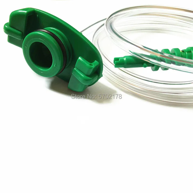 Seringa De Plástico Barril Seringa Adaptador, Conector De Seringa De Distribuição, Estilo EUA