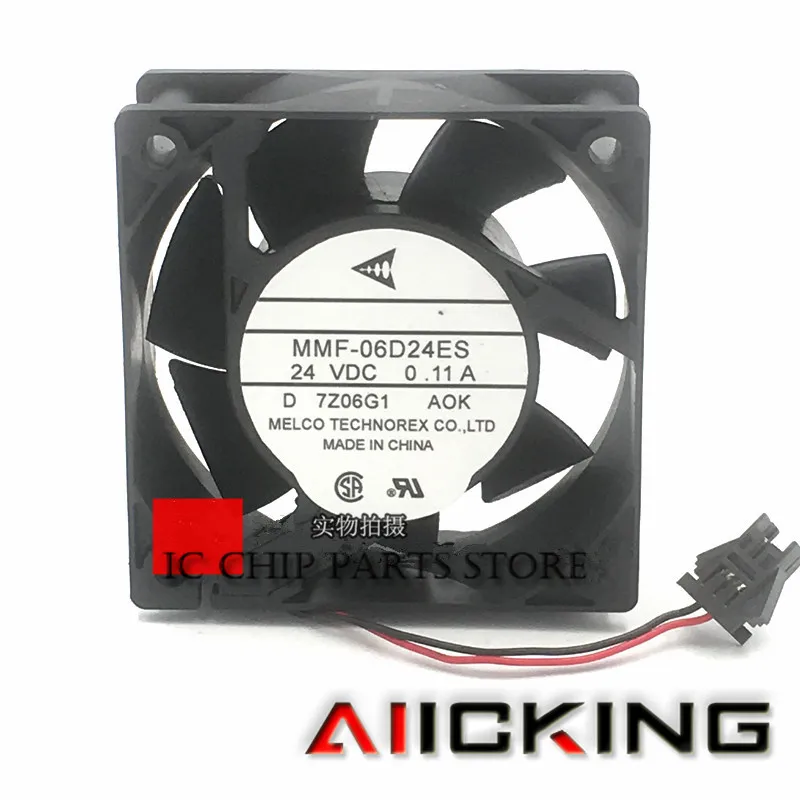 NIDEC 6CM MMF-06D24ES AOK FAN MMF-06D24ES-AOK E500 inverter cooling fan Original brand new in stock