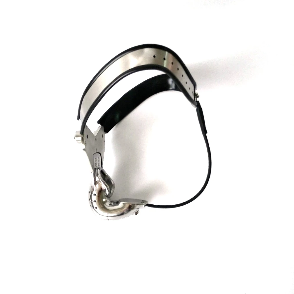 male chastity device stainless steel chastity belt male Newest design bdsm bondage Removable cock cage with key sex toys for man