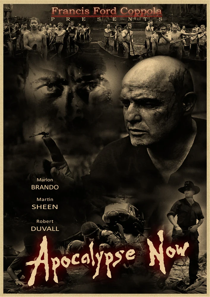 Apocalypse Now Posters Movie Retro Poster Decorative Painting Art Wall Stickers Home Decor