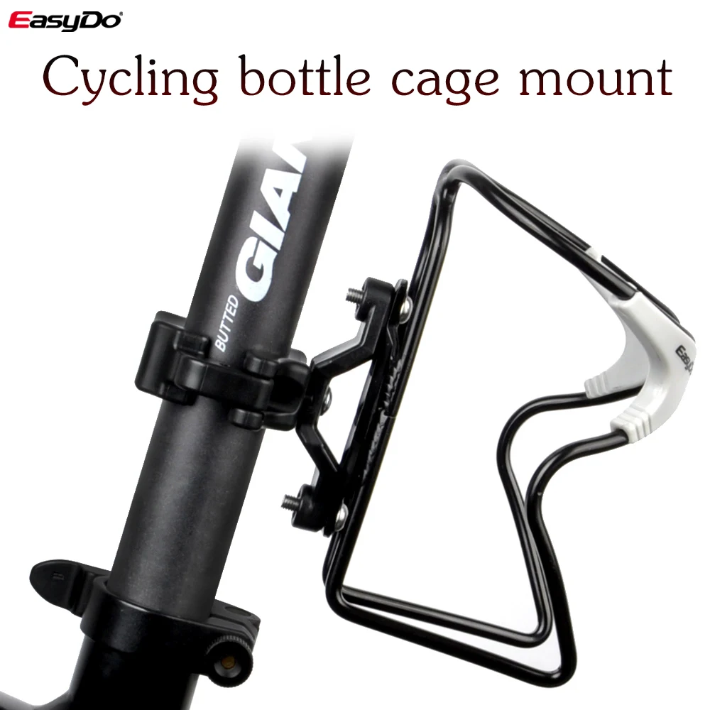 ETOOK Mtb Road Bike Bicycle Cycling Outdoor Water Bottle Clamp Bolt Cage Holder Adapter Support Aluminum Alloy Kettle Rack Mount