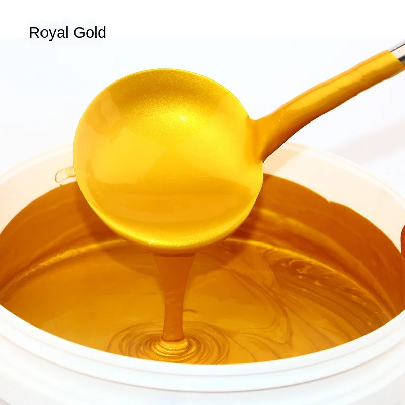 100g / 1kg Hot stamping bright Gold paint Metal lacquer wood paint tasteless water-based paint,Can be applied on any surface